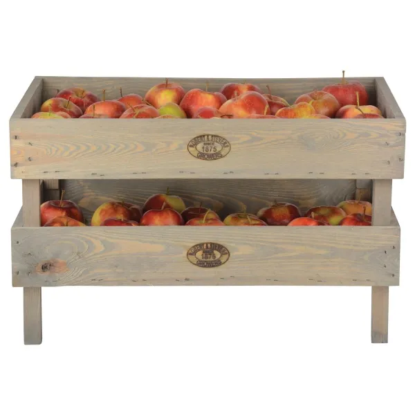 Esschert Design Stapelbare Vorratskiste Größe M 36,8 x 57,1 cm - Kiefernholz