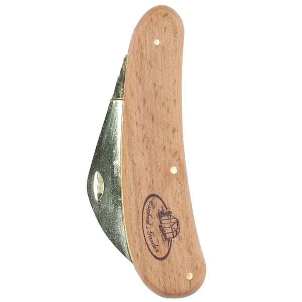 Esschert Design Taschenmesser Hippe mit vergoldeter Klinge