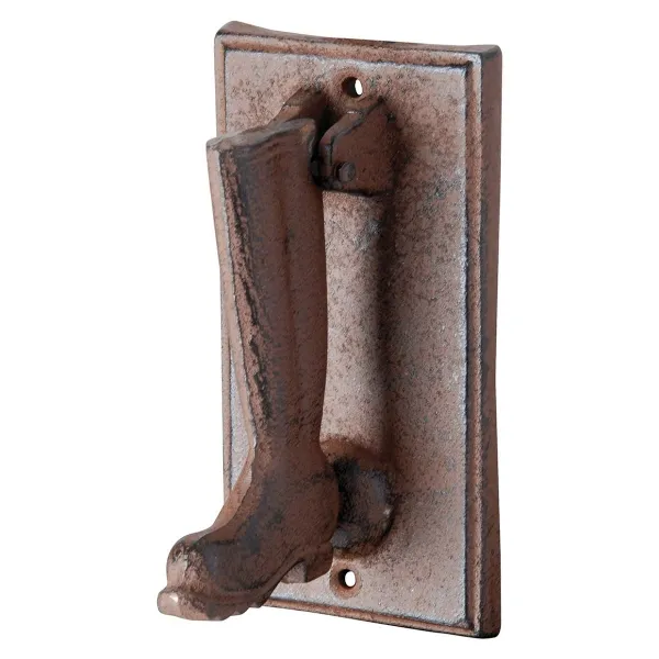 Esschert Design Türklopfer Stiefel 15,9 cm - Gusseisen