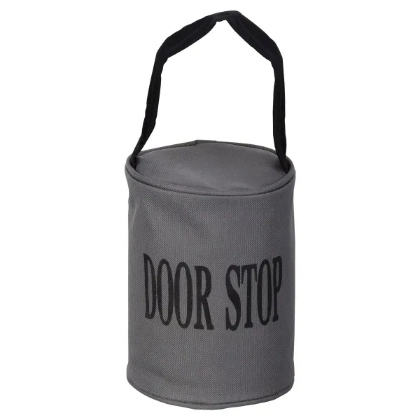 Esschert Design Türstopper Dunkelgrau mit schwarzem Schriftzug Door Stop Esschert Design Türstopper Dunkelgrau mit schwarzem Schriftzug Door Stop