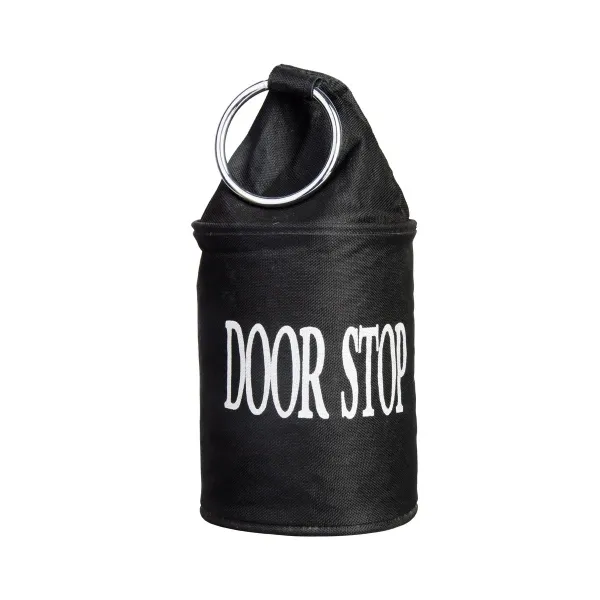 Esschert Design Türstopper Schwarz mit weißem Aufdruck Door Stop Esschert Design Türstopper Schwarz mit weißem Aufdruck Door Stop