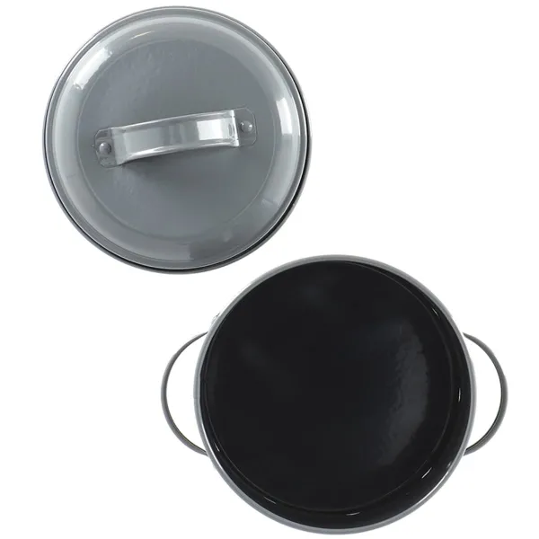 Esschert Design Vorratsdose für Zwiebeln Anthrazit aus Metall