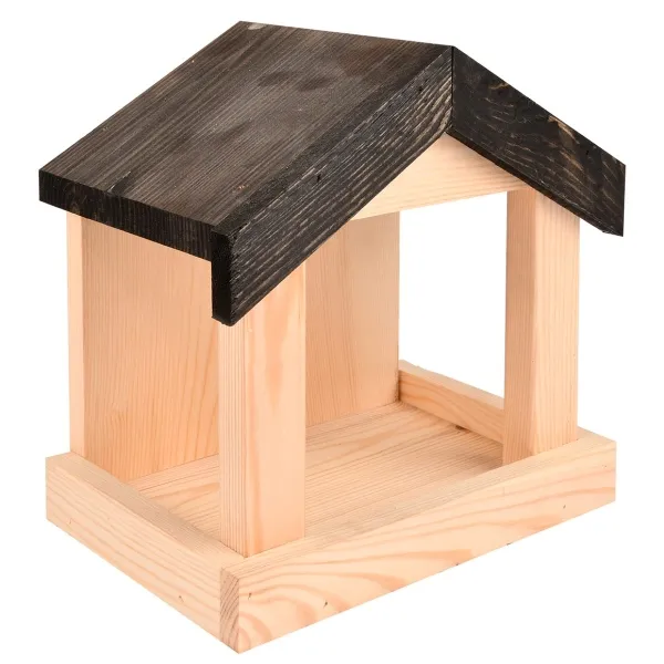 Esschert Design Wandfutterhaus - 100 % FSC® Kiefernholz & PES
