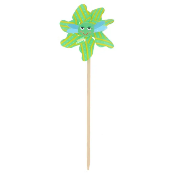 Esschert Design Windrad Libelle Grün & Blau Esschert Design Windrad Libelle Grün & Blau