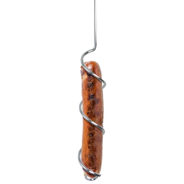 Esschert Design Wurst-Spieß für Feuerschalen 74,5 cm - Metall & Holz