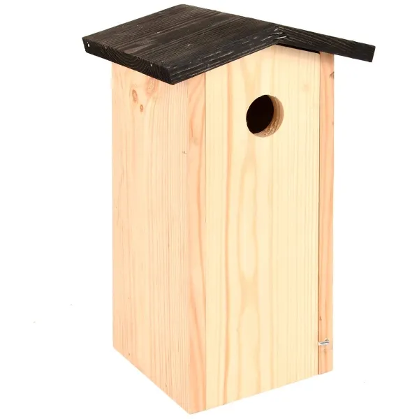 Esschert Nistkasten Kohlmeise Natur aus 100 % FSC® Fichtenholz