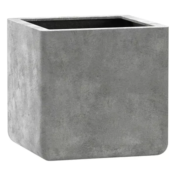 Esteras Pflanzkübel Cavan, Old Stone Grey, 27 x 27 x 27 cm