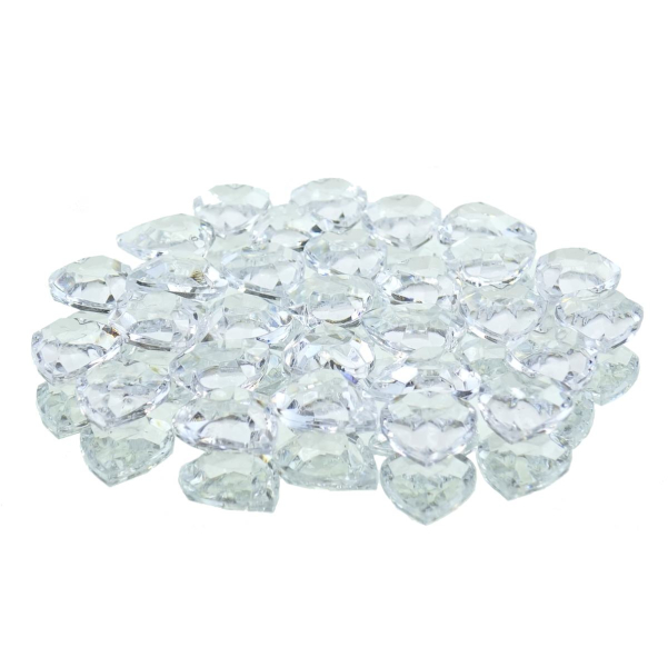 Eurosand Brillantherzen, 23 mm, natur, 100 ml