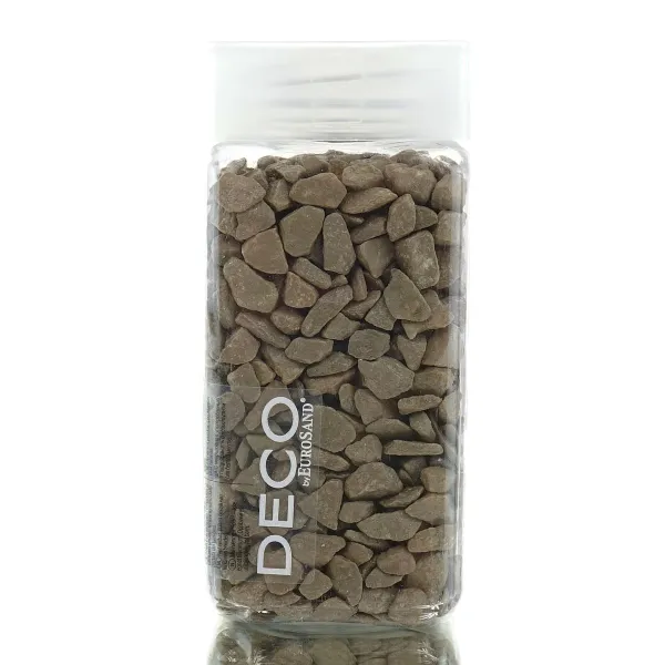 Eurosand Dekosteine, 9-13 mm, erdbraun, 550 ml