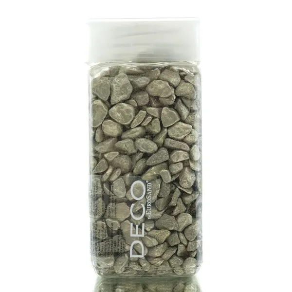 Eurosand Dekosteine, 9-13 mm, grautöne, 550 ml