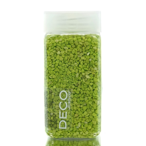 Eurosand Granulat, 2-3 mm, apfelgrün, 550 ml