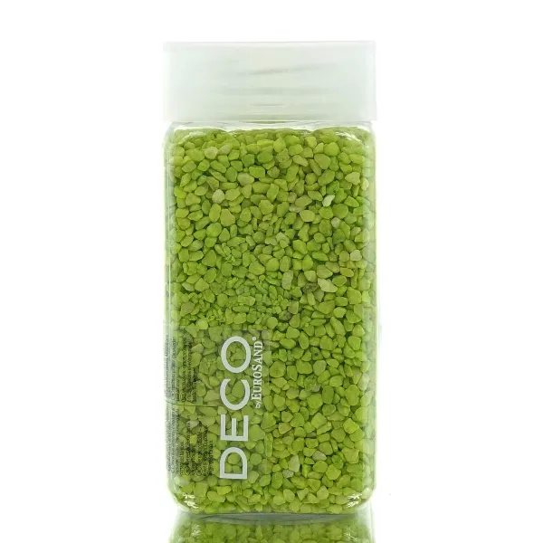 Eurosand Granulat, 2-3 mm, apfelgrün, 550 ml