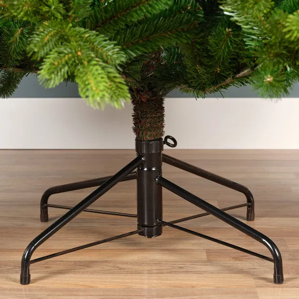Everlands Künstlicherbaum Galloway-Fichte Ø 106 cm Höhe 150 cm - Kunststoff
