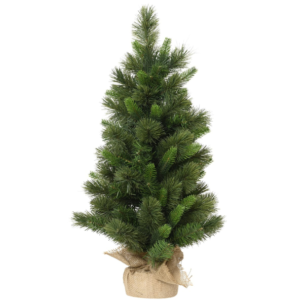 Everlands Weihnachtsbaum Edmonton-Fichte Indoor Ø 45 cm Höhe 75 cm - Kunststoff
