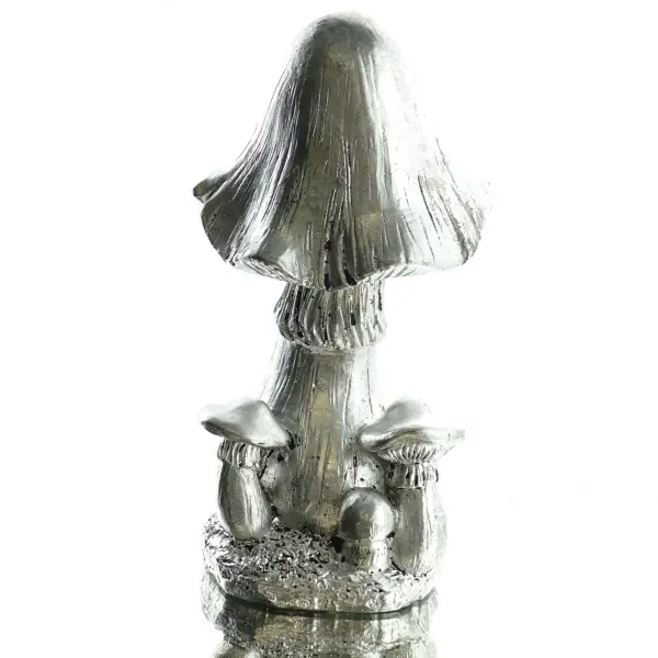 Exotica Cor Mulder Pilz Gruppe Silberfarben - 24 cm Exotica Cor Mulder Pilz Gruppe Silberfarben - 24 cm