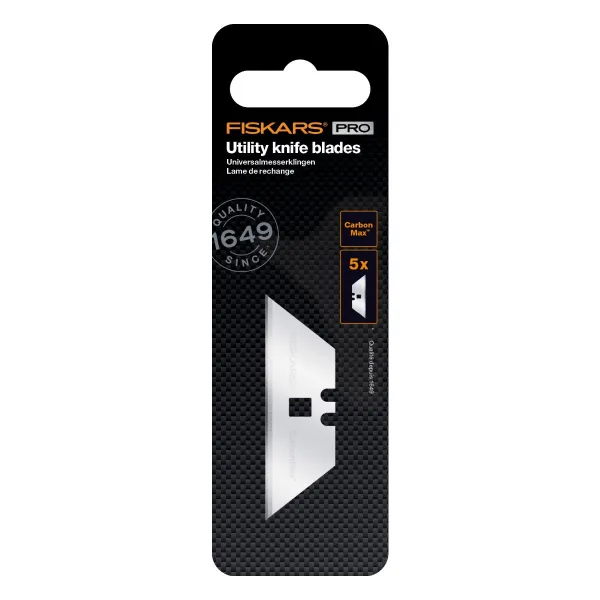 FISKARS® CarbonMax™ Universalmesserklingen - 5 Stück