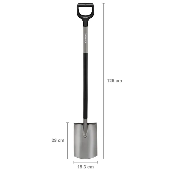 FISKARS® Ergonomic™ Gärtnerspaten rund