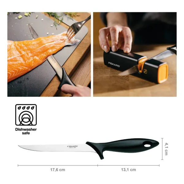 FISKARS® Essential Filetiermesser 18 cm