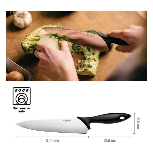 FISKARS® Essential Kochmesser 21 cm
