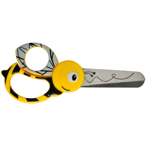 FISKARS® Kinderschere mit Tiermuster Biene - 13 cm