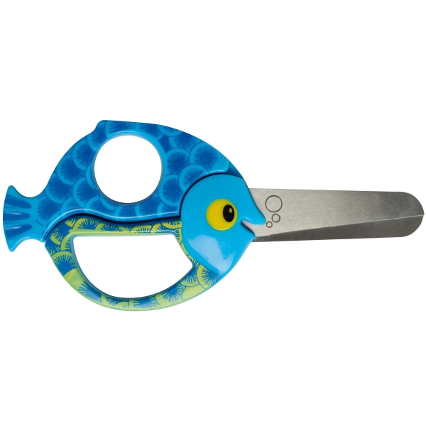 FISKARS® Kinderschere mit Tiermuster Fisch - 13 cm