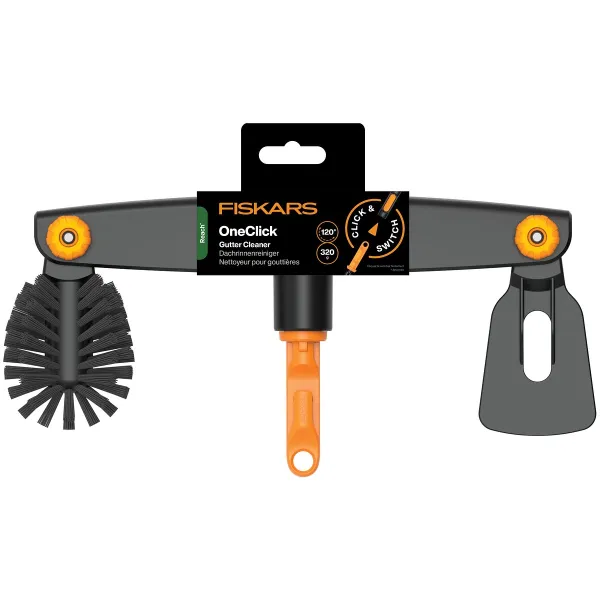 FISKARS® OneClick Reach Dachrinnenreiniger FISKARS® OneClick Reach Dachrinnenreiniger