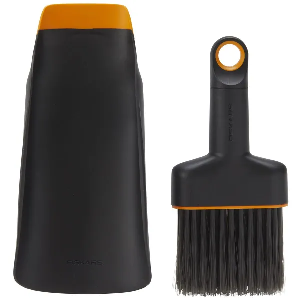 FISKARS® Pflanzschaufel mit Bürste