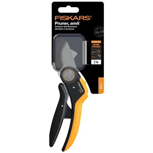 FISKARS® Plus™ Amboss-Gartenschere P741
