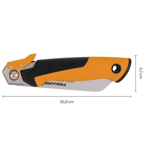 FISKARS® PRO PowerTooth™ Kompakte klappbare Detailsäge 15 cm