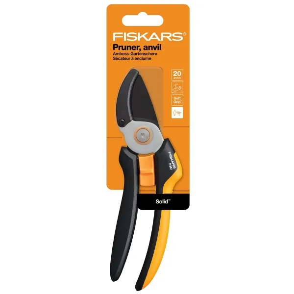FISKARS® Solid™ Amboss-Gartenschere L P361