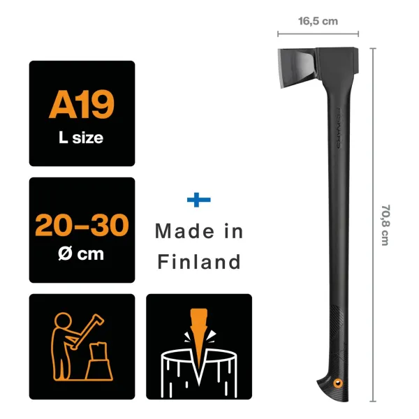 FISKARS® Solid Spaltaxt A19