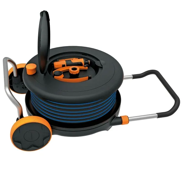 FISKARS® Waterwheel M Schlauchwagen mit 20 Meter Schlauch