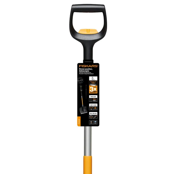 FISKARS® X-series™ Teleskop-Schneeräumer