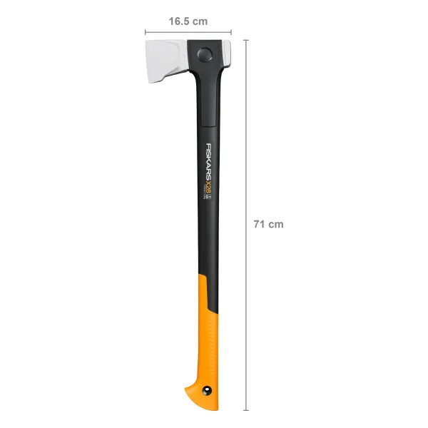 FISKARS® X-series™ X28 Spaltaxt M Klinge langer Schaft