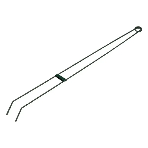FLORA Papierzange 85 cm aus pulverbeschichtetem Stahldraht