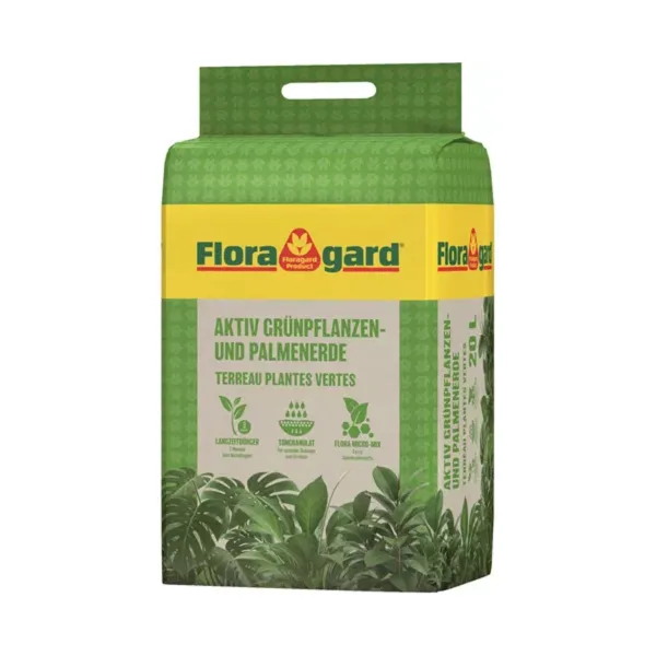 Floragard® Aktiv Grünpflanzen- und Palmenerde - 20 Liter
