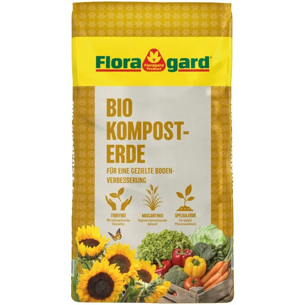 Floragard® BIO Kompost-Erde - 50 Liter