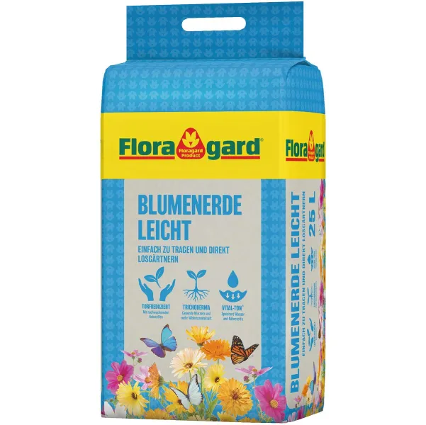 Floragard® Blumenerde Leicht - 25 Liter