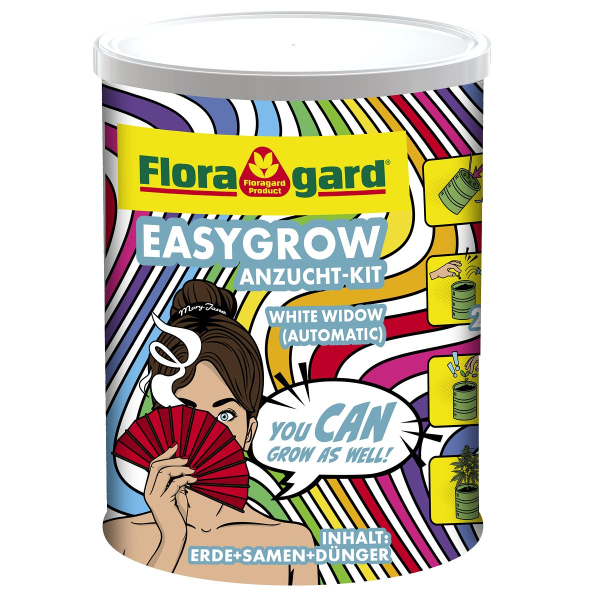 Floragard® EASY GROW Cannabis-Anzucht-Kit White Widow (Automatic) All-in-One