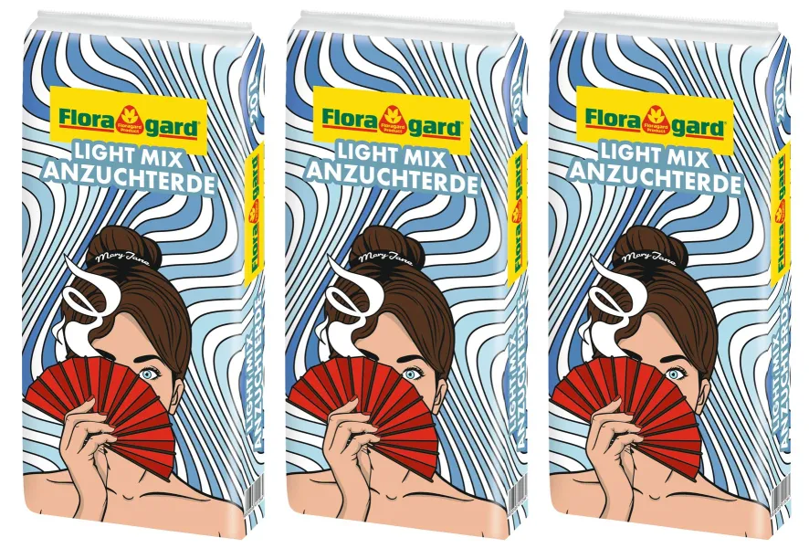 Floragard® LIGHT MIX Anzuchterde - 20 Liter x 3