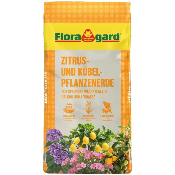 Floragard® Zitrus- und Kübelpflanzenerde - 18 Liter