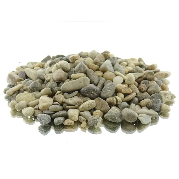 Flusskiesel 8-25 mm (1 kg) - farblich sortiert