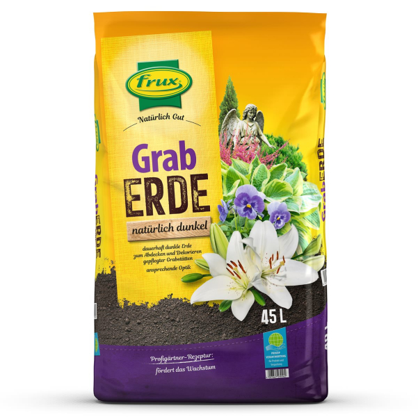 frux® Graberde natürlich dunkel - 45 Liter