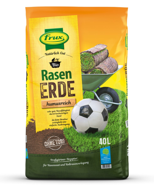 frux® Pro Rasenerde humusreich torffrei - 40 Liter