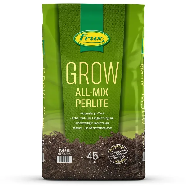 frux® Pro GROW ALL-MIX PERLITE Cannabis Substrat - 45 Liter