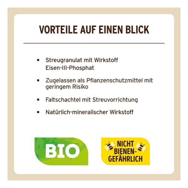 für Amazon 6er Set - SUBSTRAL® Naturen® Limex Bio Schneckenkorn 1,2 kg Artikel EAN 4062700630891
