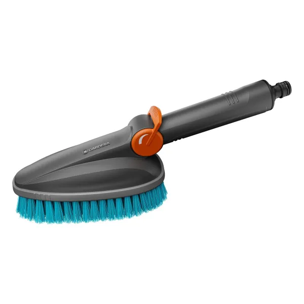 GARDENA Cleansystem Handbürste M hard, wasserführend