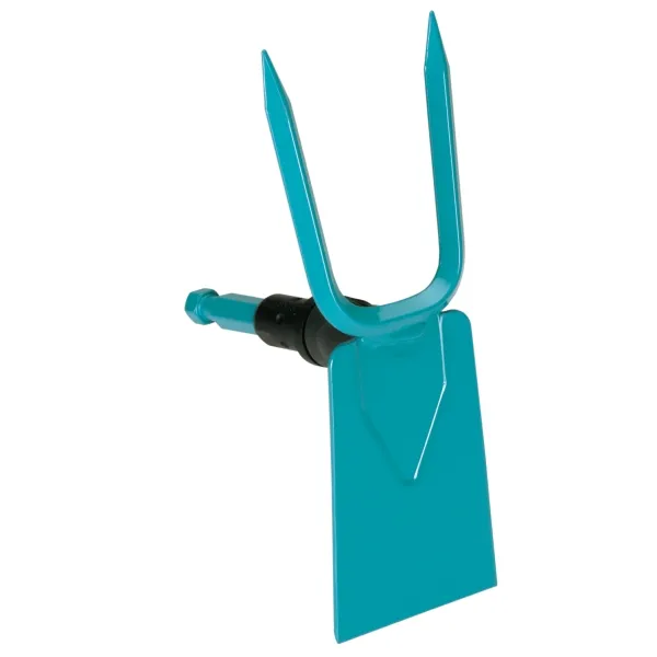 GARDENA® cs-Gartenhacke, ger. Blatt, 2 Zinken, 7,5 cm breit