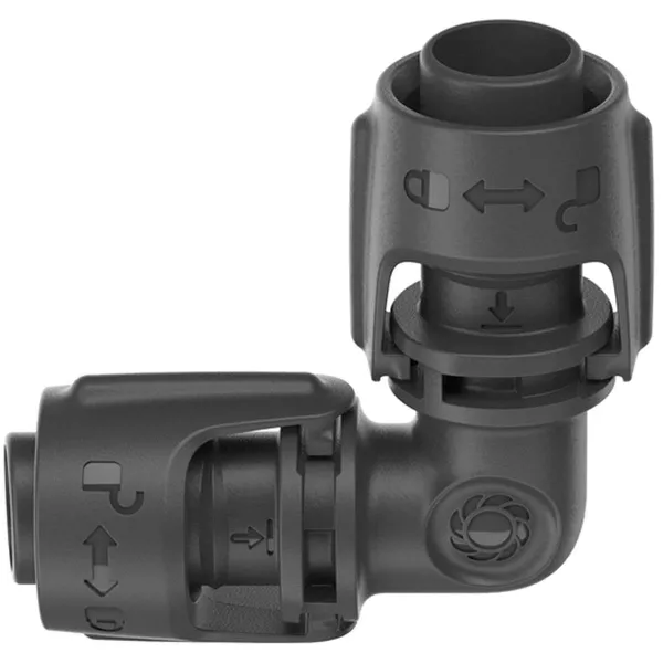 GARDENA® Micro-Drip-System 2.0 L-Stück 13mm - 1/2 - 2er Pack