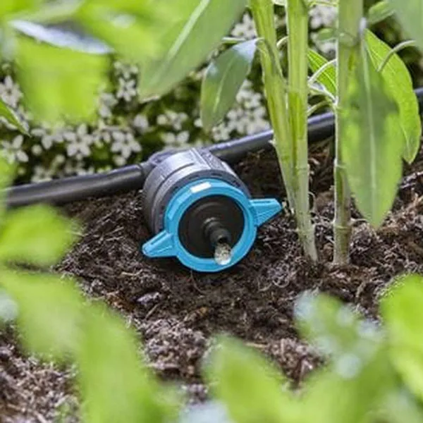 GARDENA® Micro-Drip-System 2.0 Regulierbarer Reihentropfer - 5er Pack